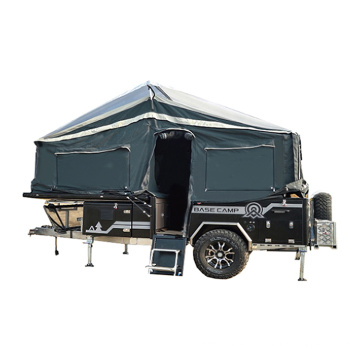 Deluxe Extra Large Space Folding Caravan Camping Trailer